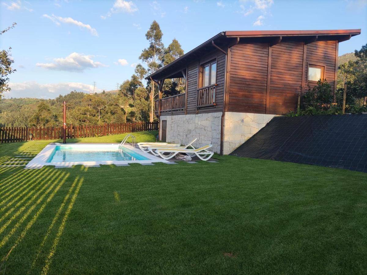 Quinta Da Resteva-Chale Do Rio Vieira do Minho Exterior foto